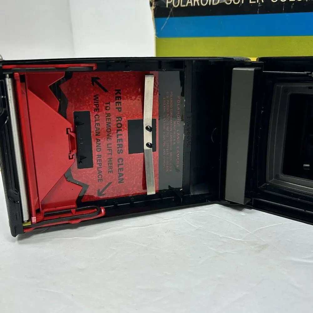 Polaroid Colorpack Land Camera Vintage 1970s W/ Box Manual Original Paperwork